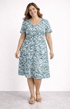 Picture of PRINTED DRESS STRETCH A LINE